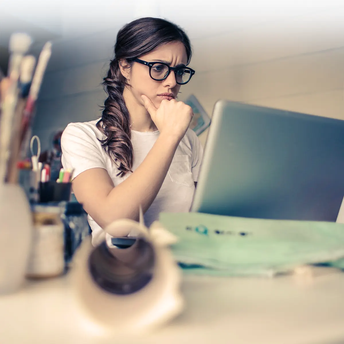 woman wondering where to buy bitcoin